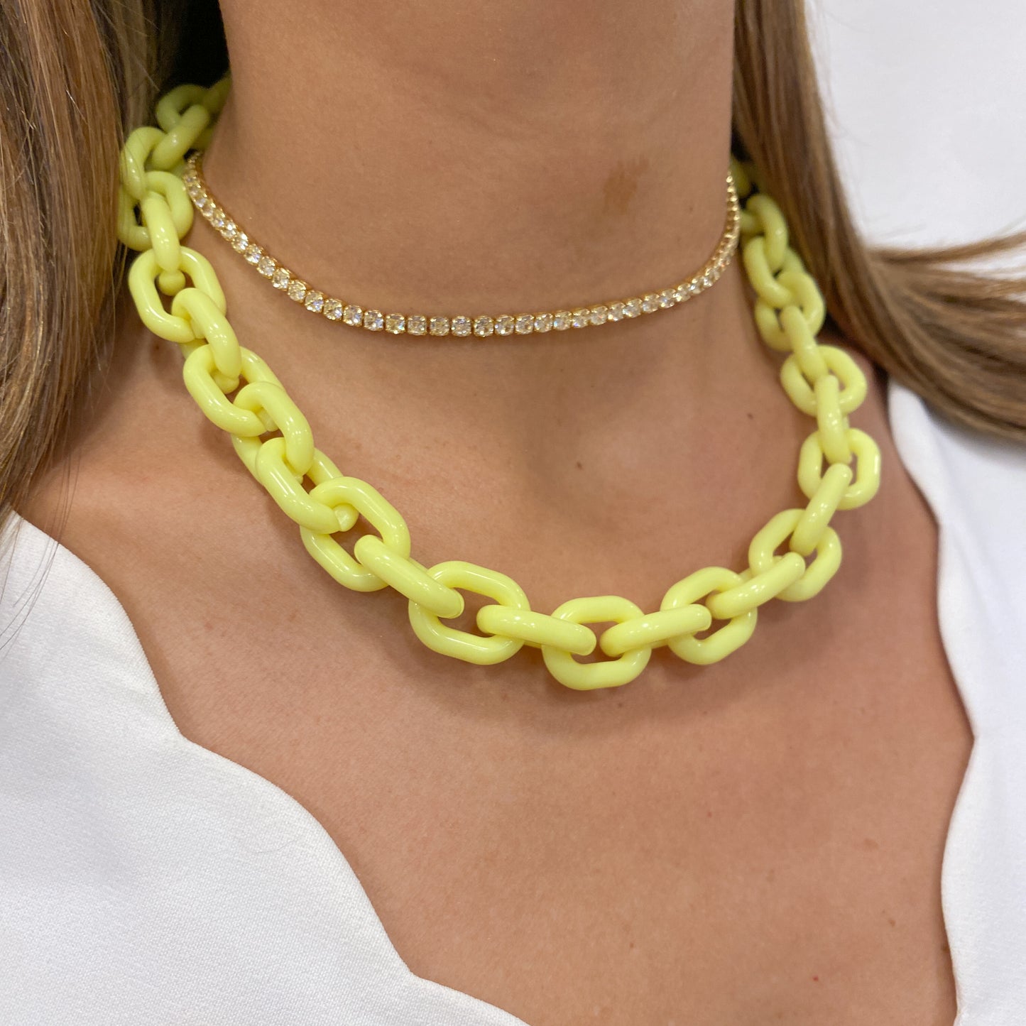 Look BRAJEK Amarillo Neón