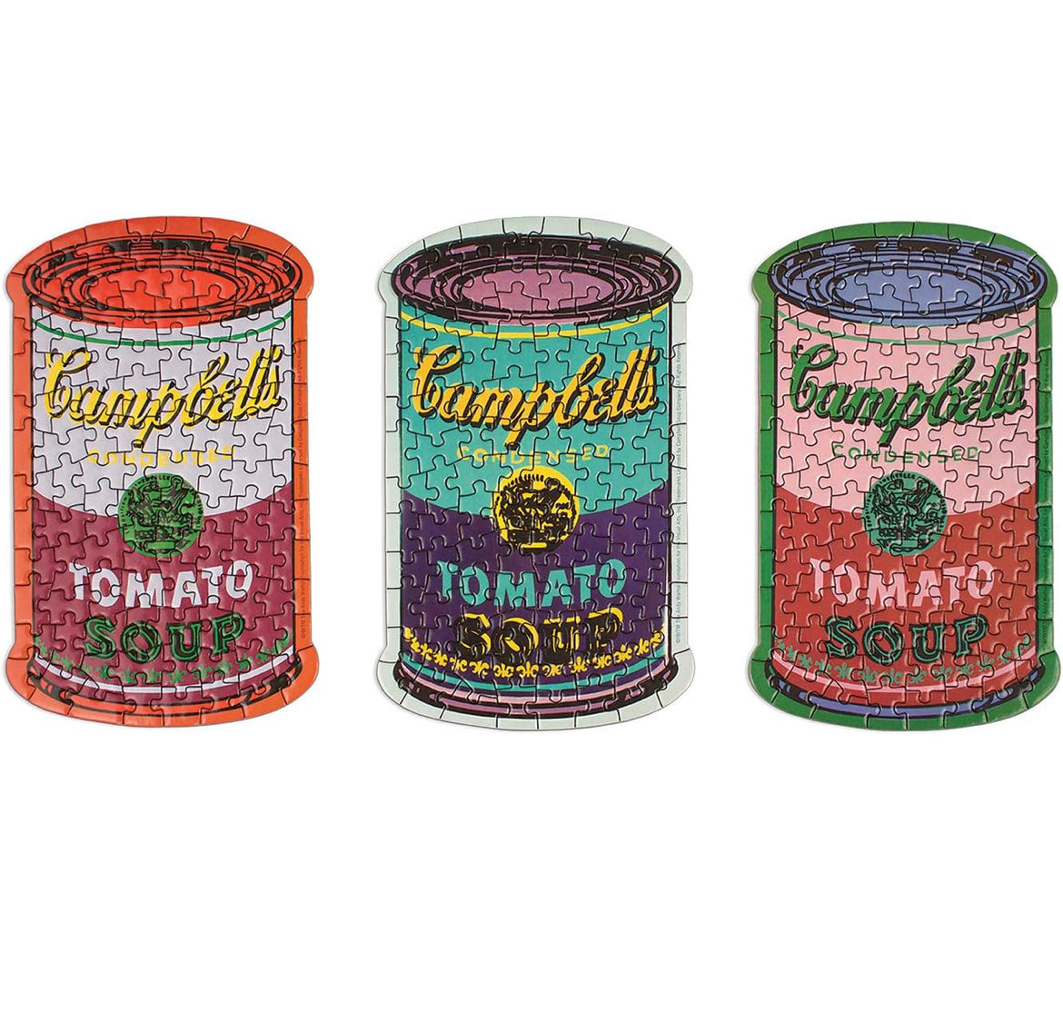 Set de 3 Rompecabezas Andy Warhol 🌈❤️