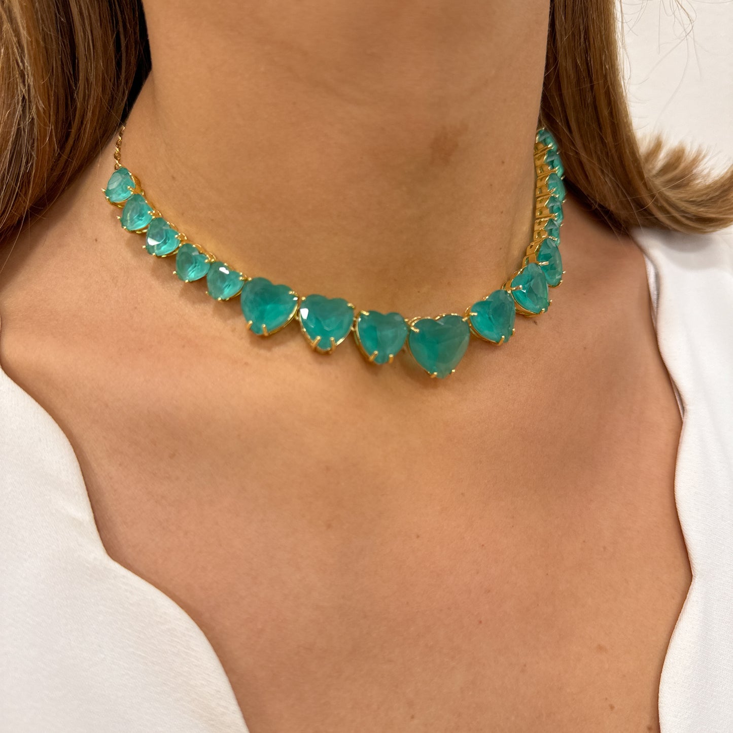 Collar LIKTO Aguamarina