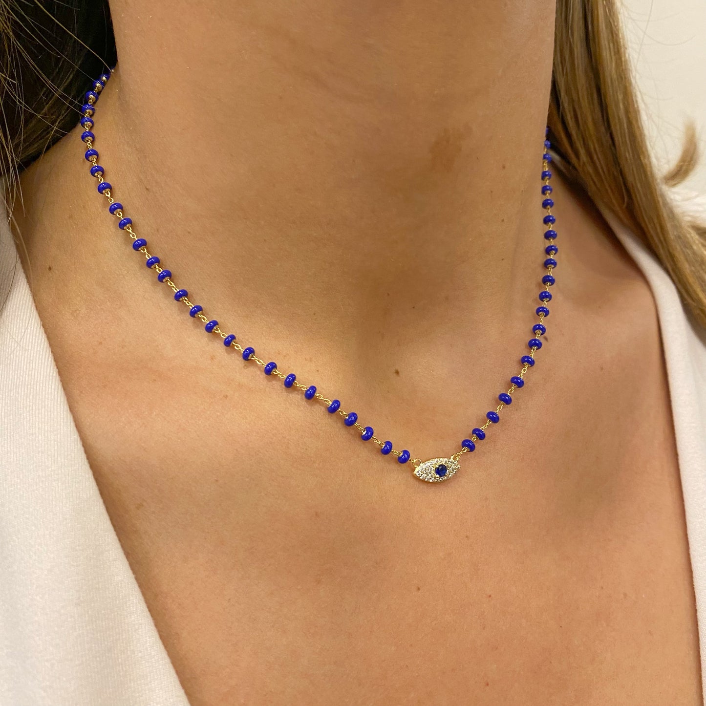Collar MALBU Azul