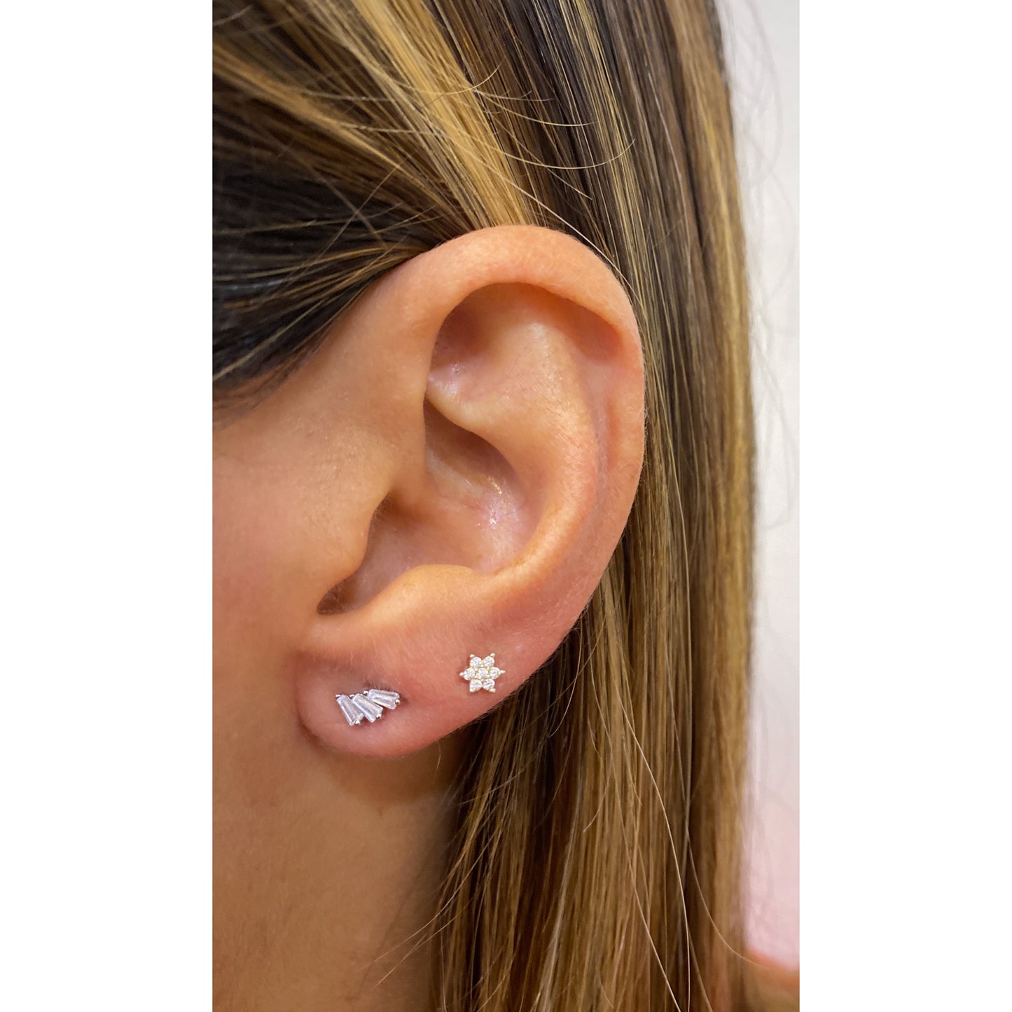 Aretes NUDIR Plateado