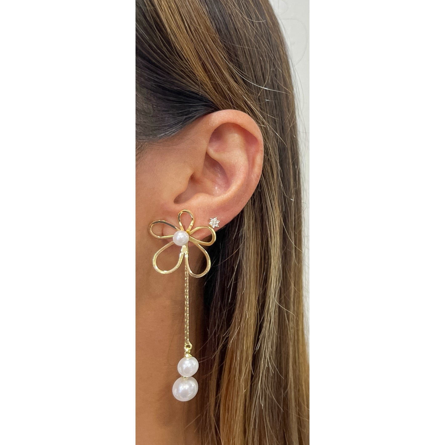 Aretes FLAVY Dorado