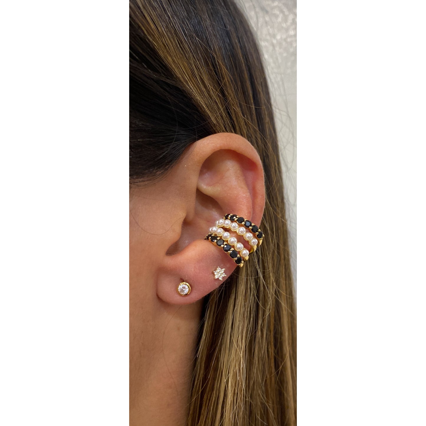 Earcuff ONKUZ Negro