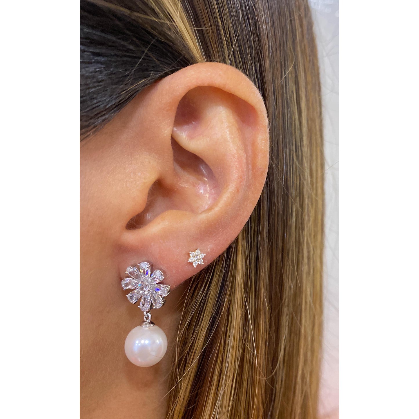 Aretes ZUNIF Plateado