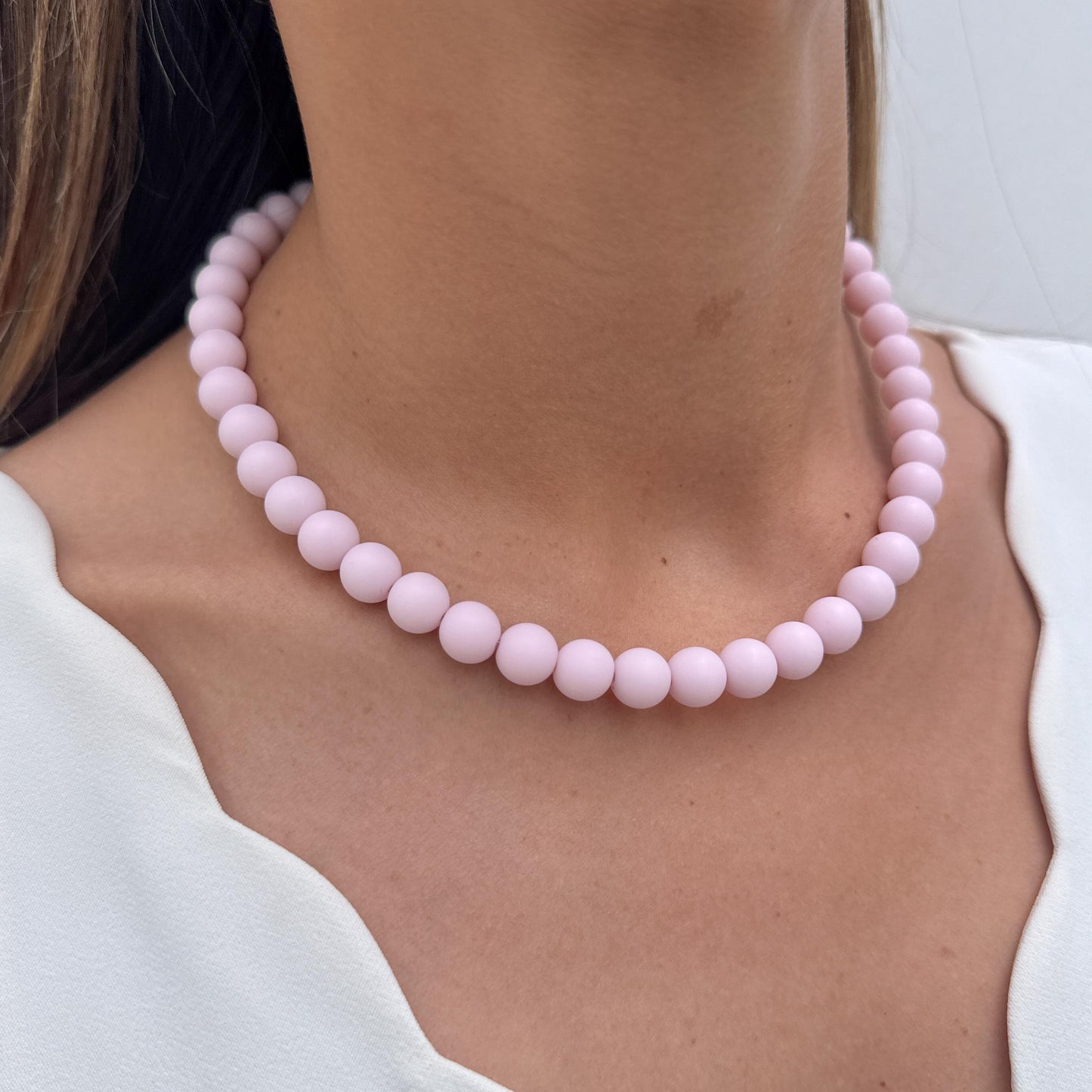 Collar VINUP Rosado Pastel