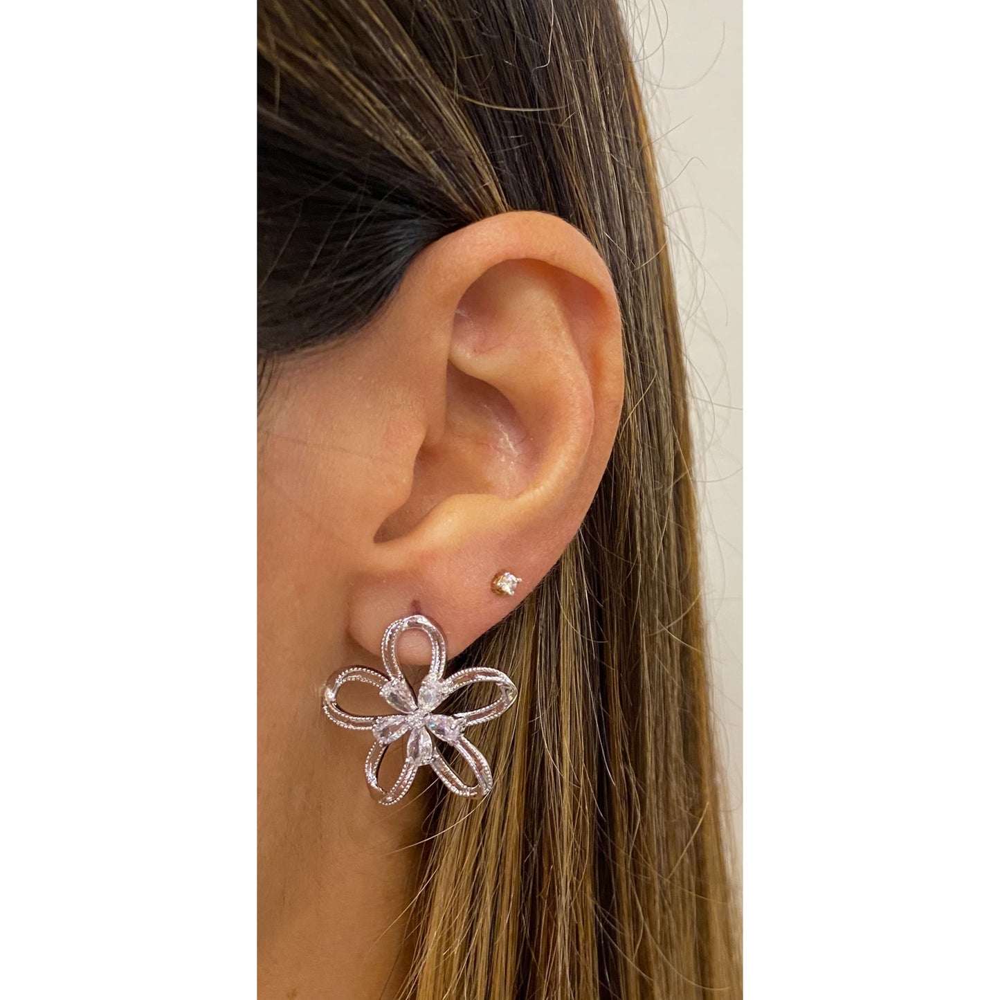 Aretes ZURINE Plateado
