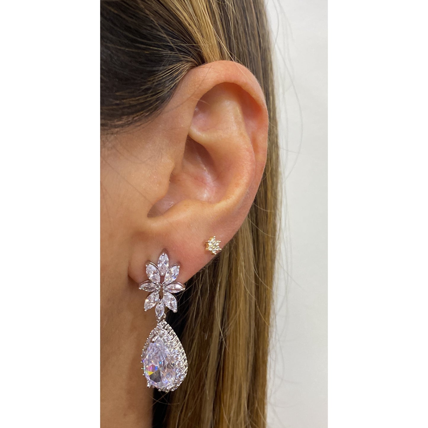 Aretes KIVI Plateado