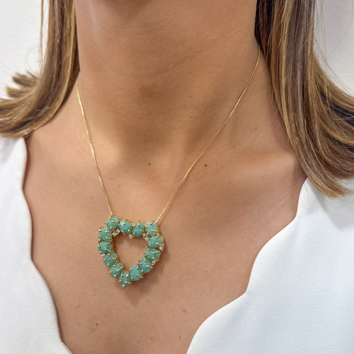 Collar PIKIT Aguamarina