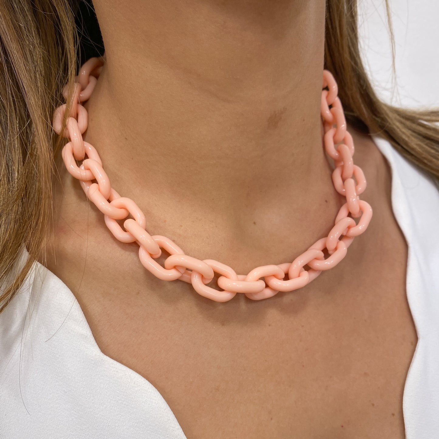 Collar JENKE Salmón