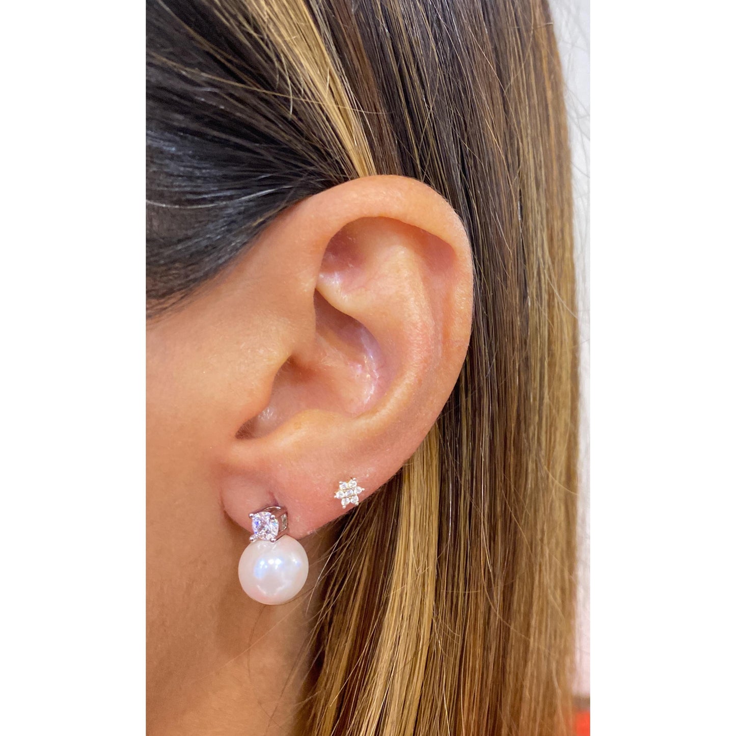 Aretes CALIM Plateado