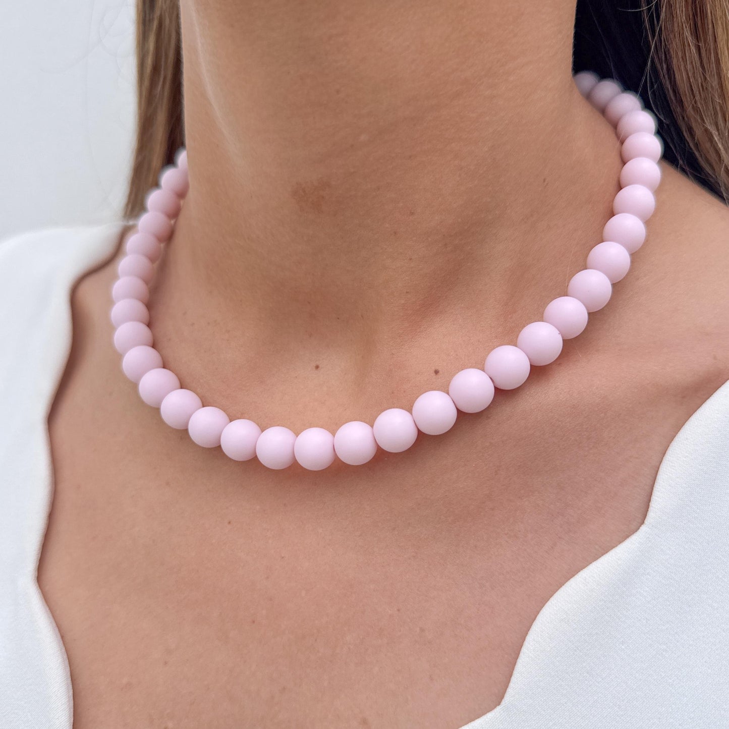 Collar VINUP Rosado Pastel