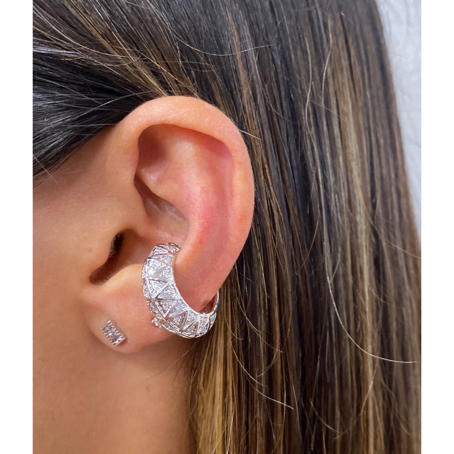 Earcuff VODA Plateado