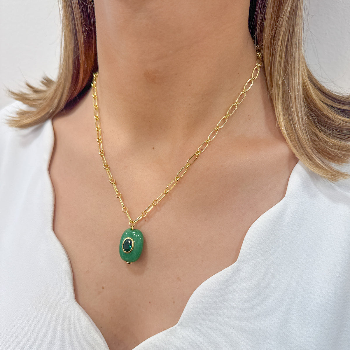 Collar UVOL Verde