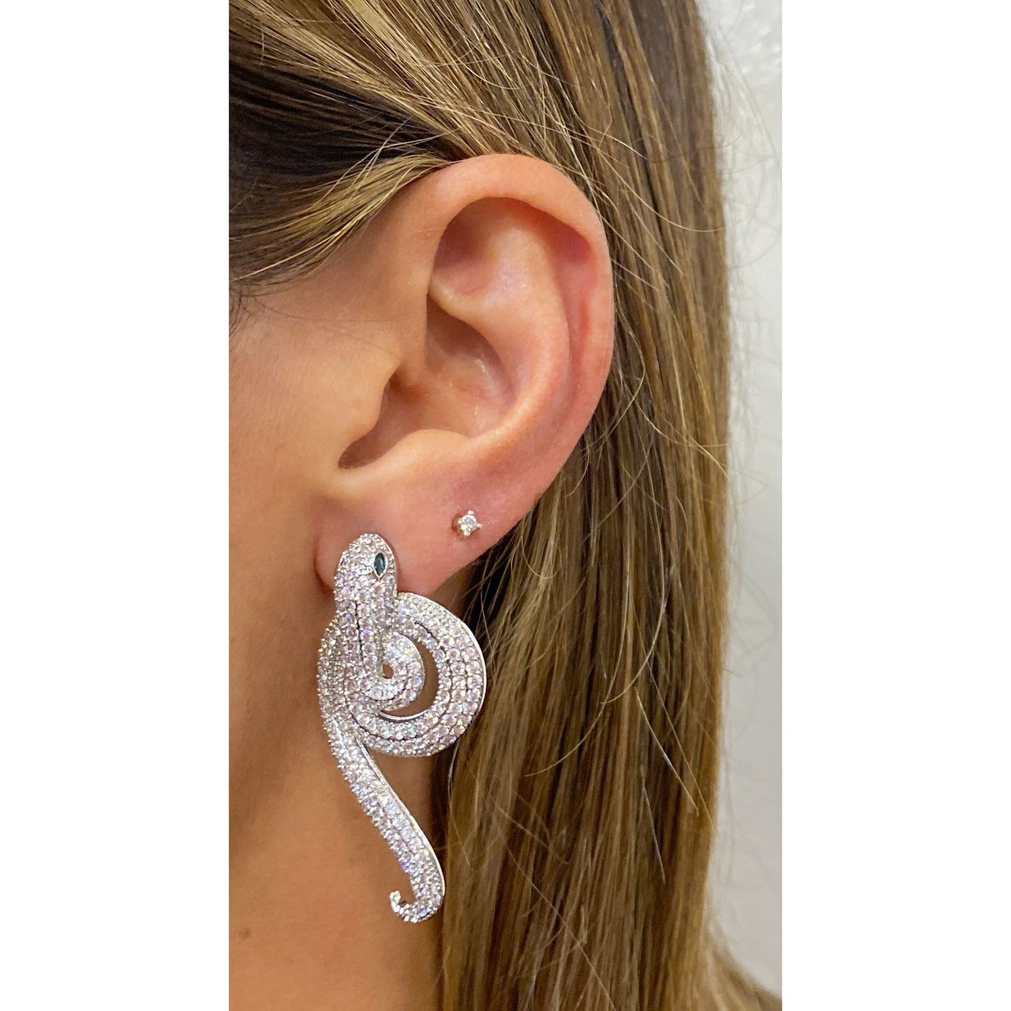 Aretes DURTY Plateados