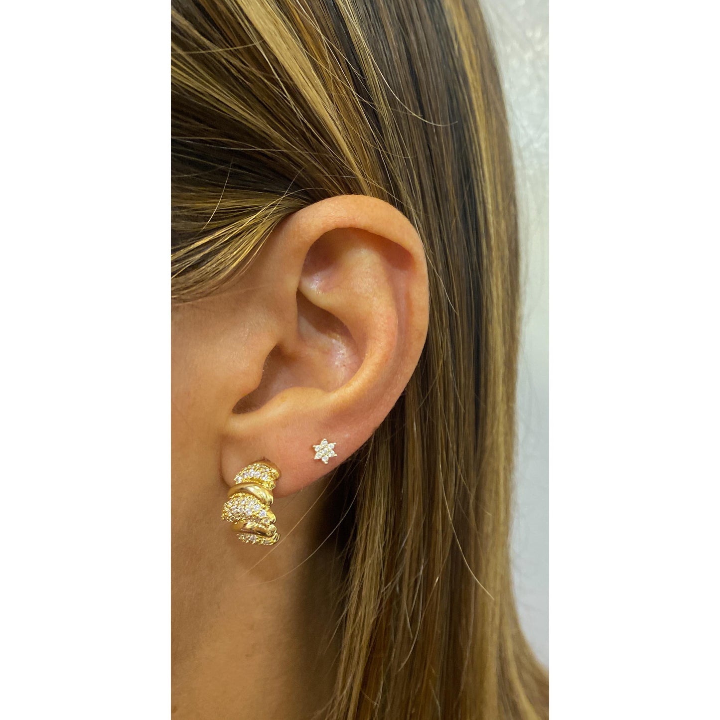 Aretes GRESU Dorado