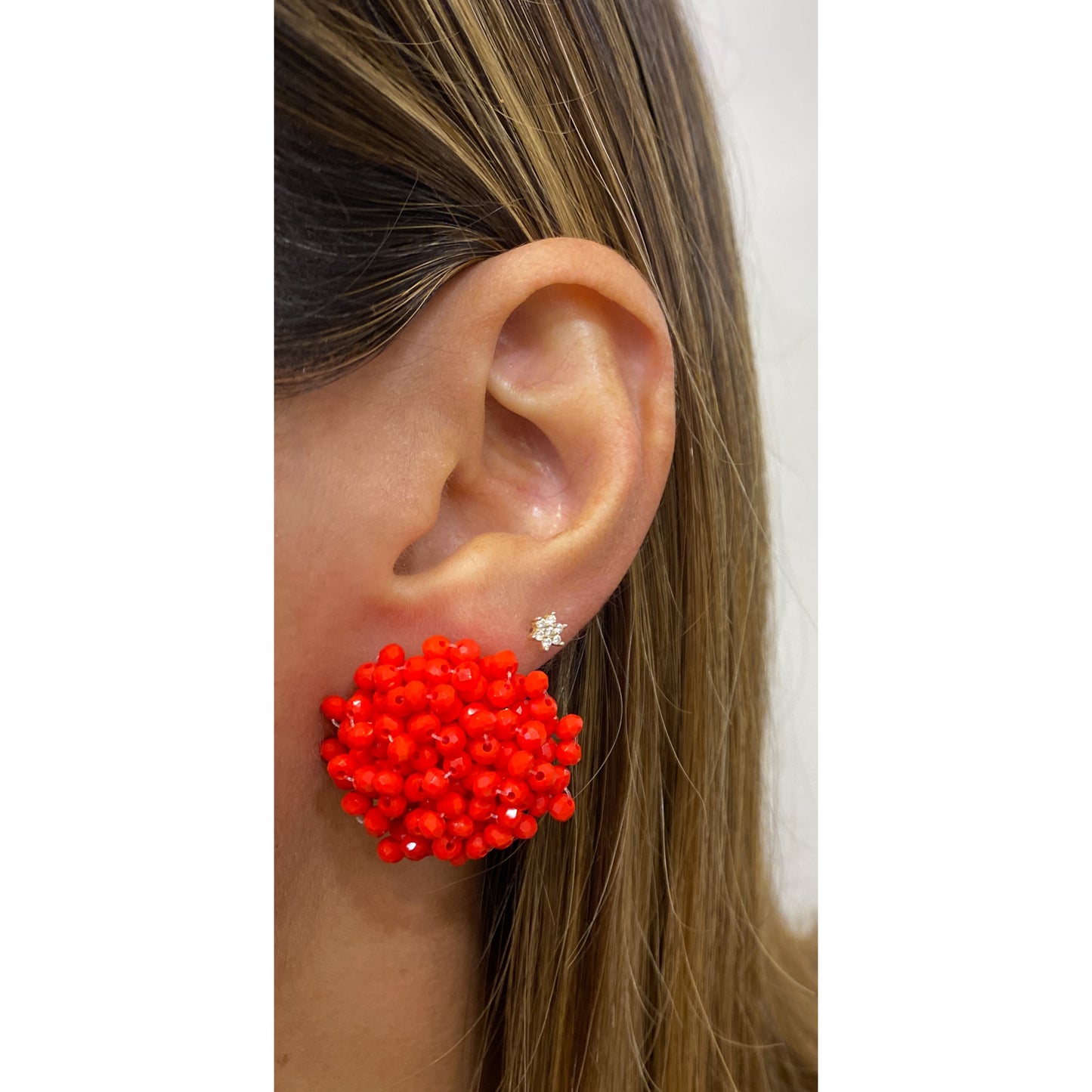 Aretes CAYU Rojo