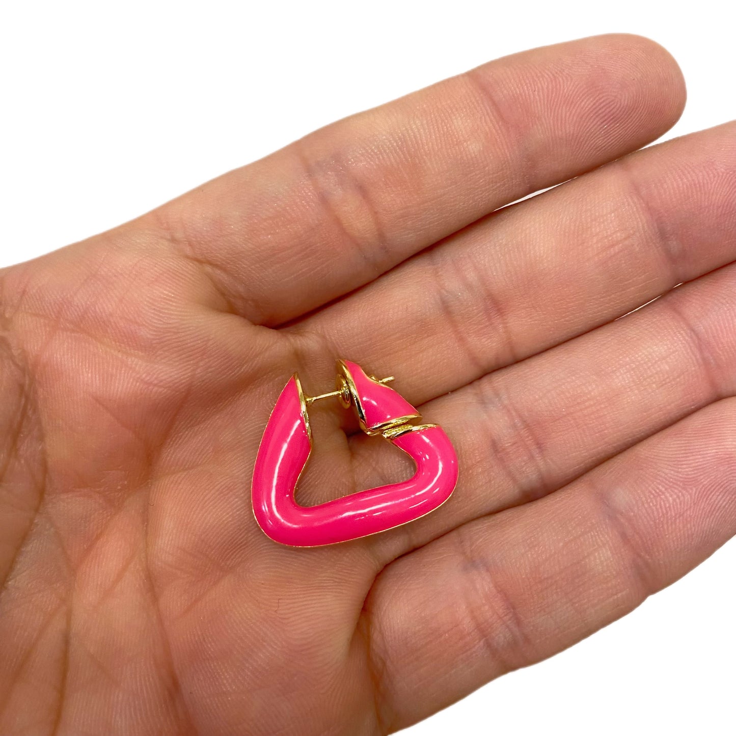 Aretes NOTUR Fucsia