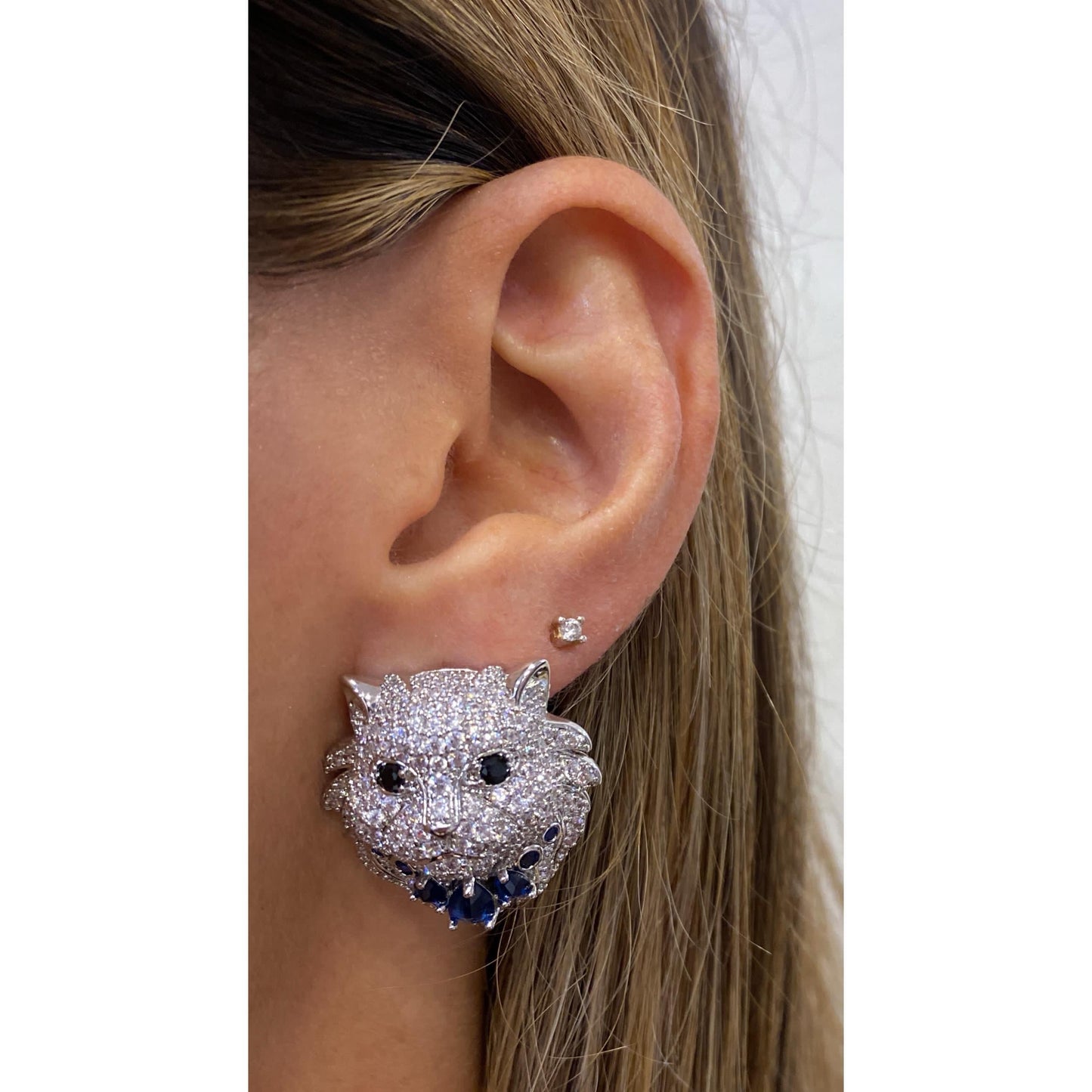 Aretes TRIX Azul