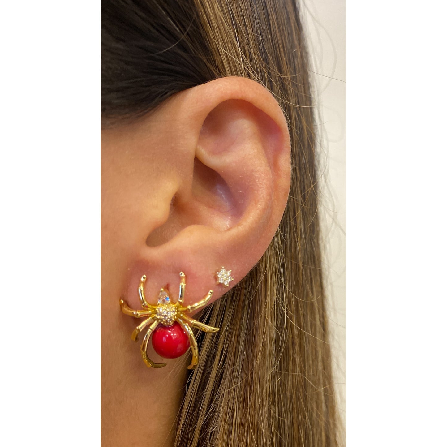 Aretes DRIGE Rojo