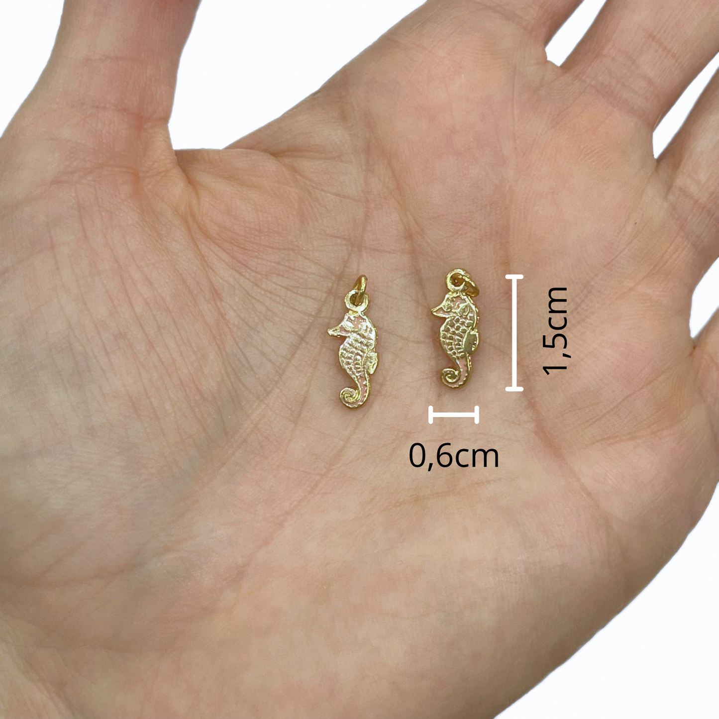 Dije Caballo de Mar Mini Goldfilled