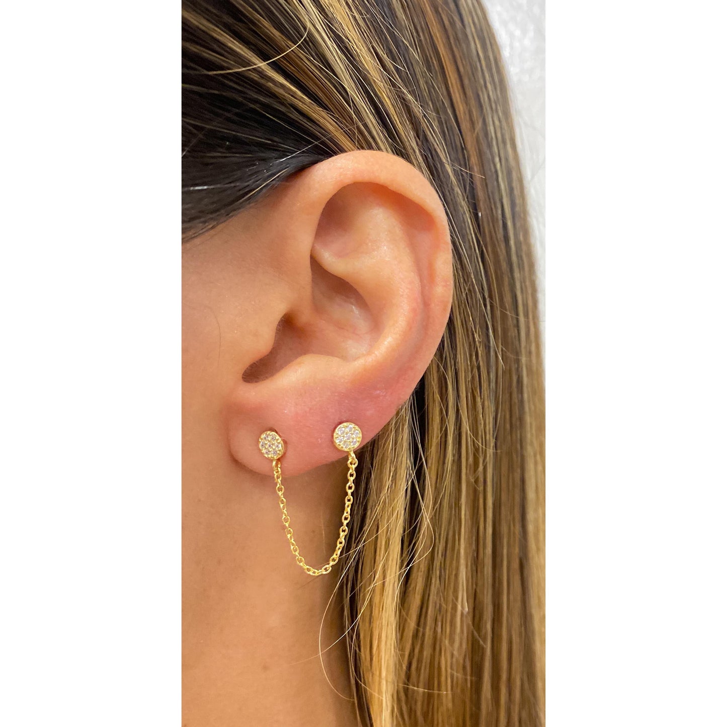 Aretes TRIQUO Dorado