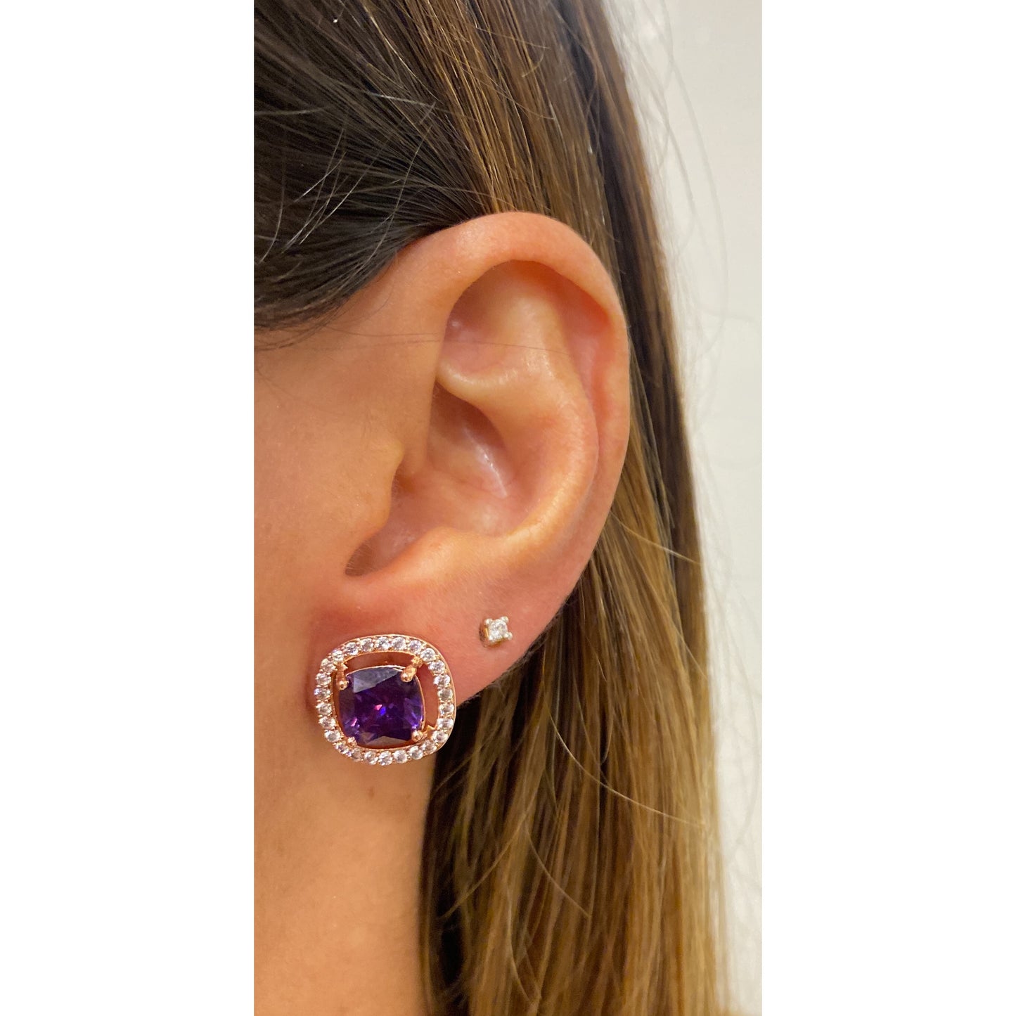 Aretes ZANT Morado