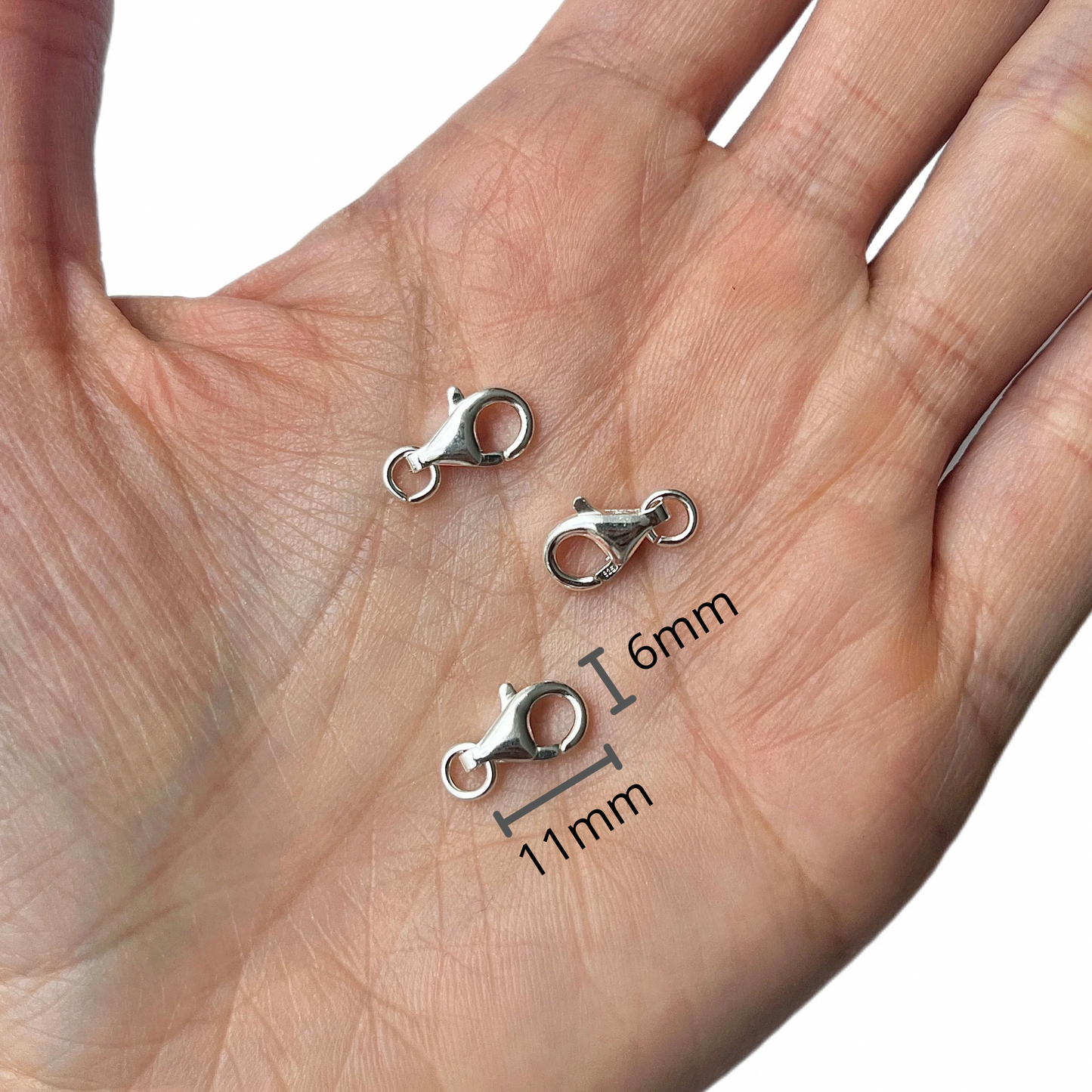 Broche Picoloro Plata 11mm*6mm