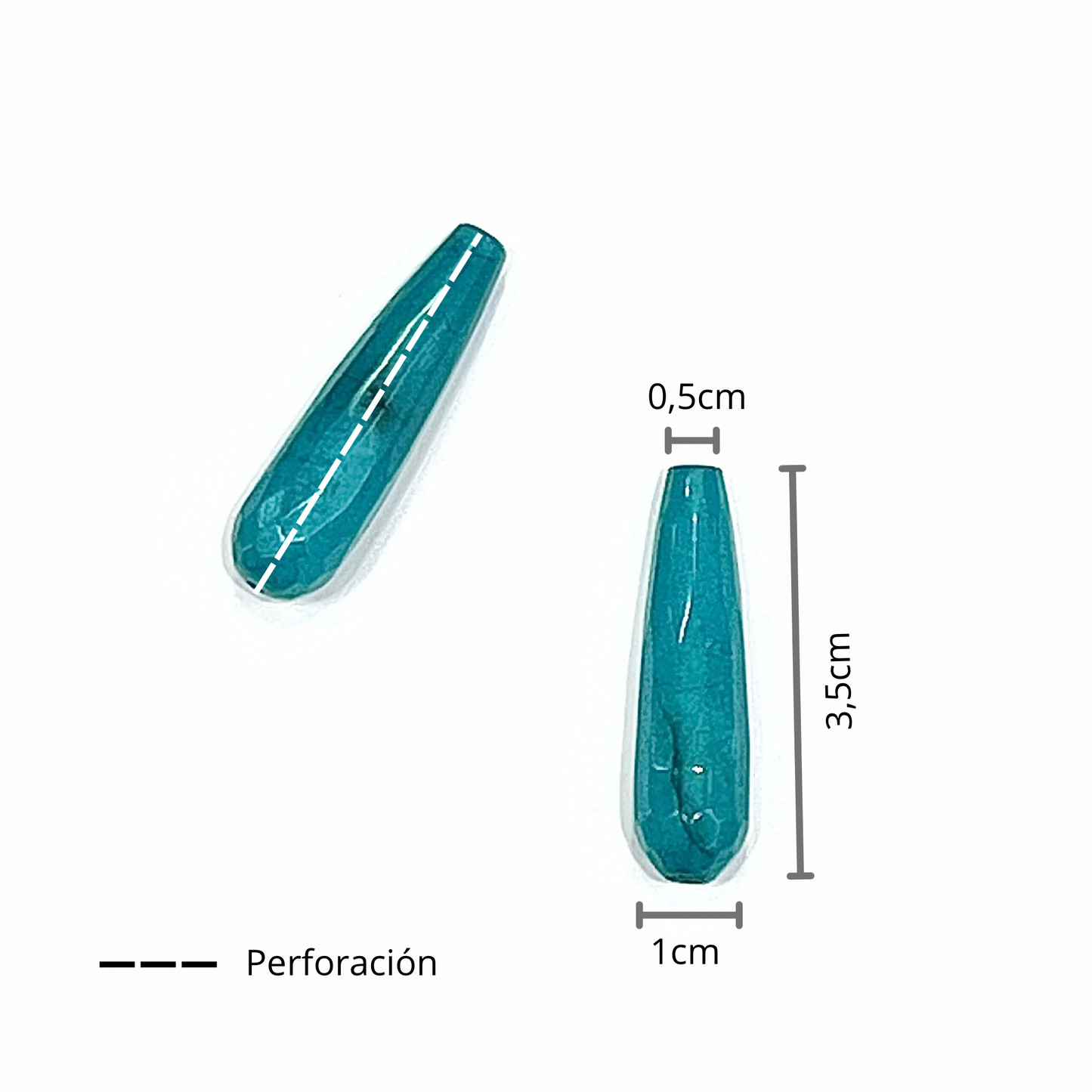 Gota Jade Aguamarina