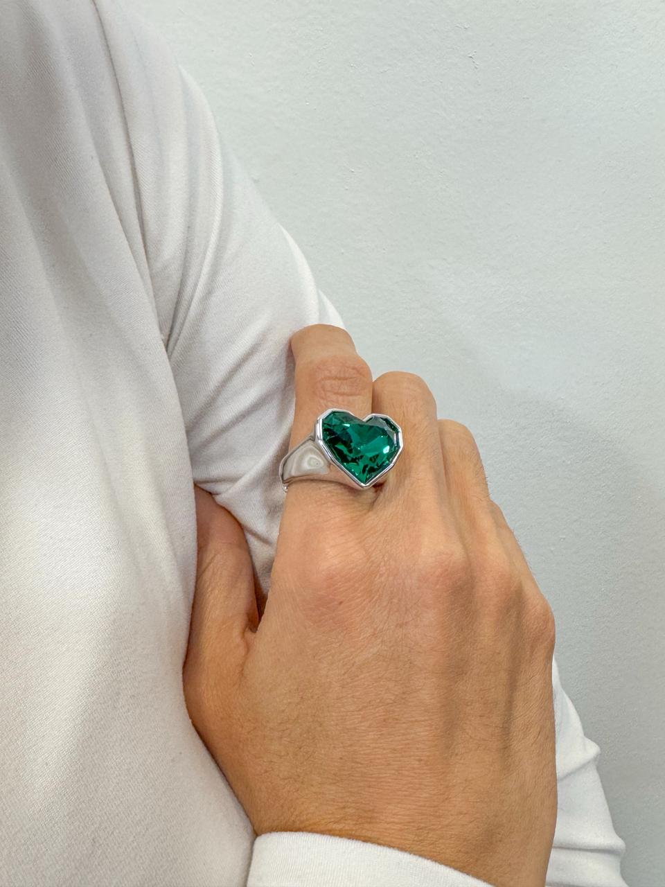 Anillo ZIRUN Verde (Talla 7)