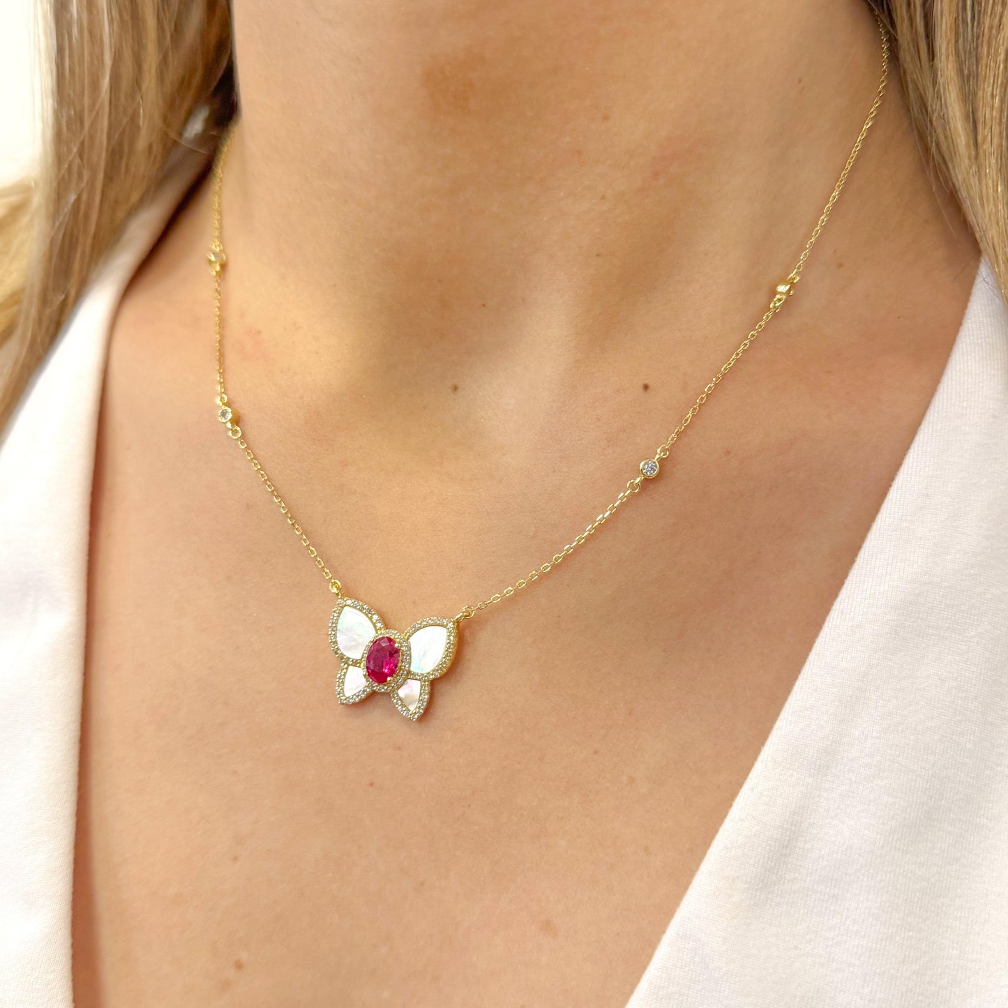 Collar FLYPI Color Ruby