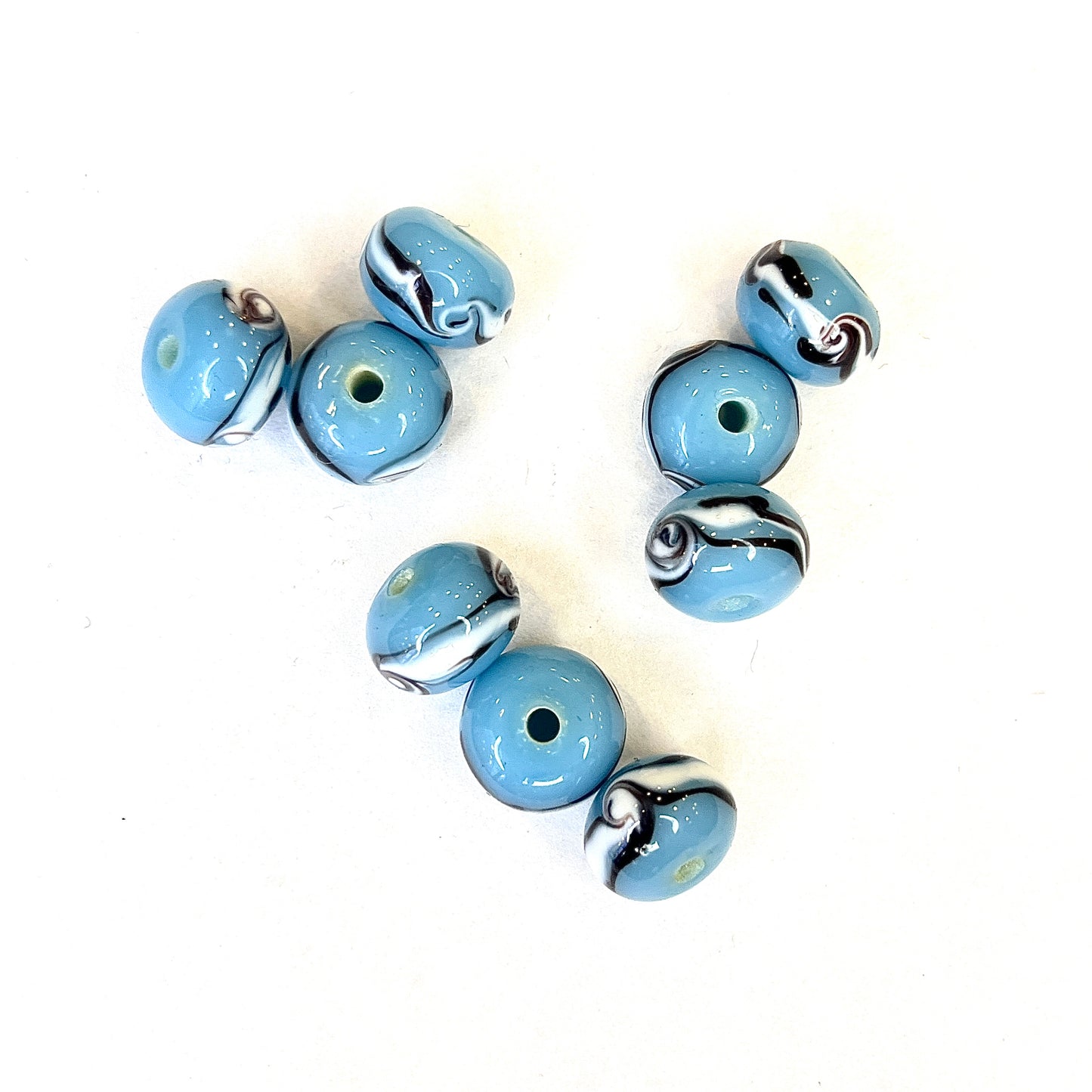 Róndela Cerámica Azul-Arabescos