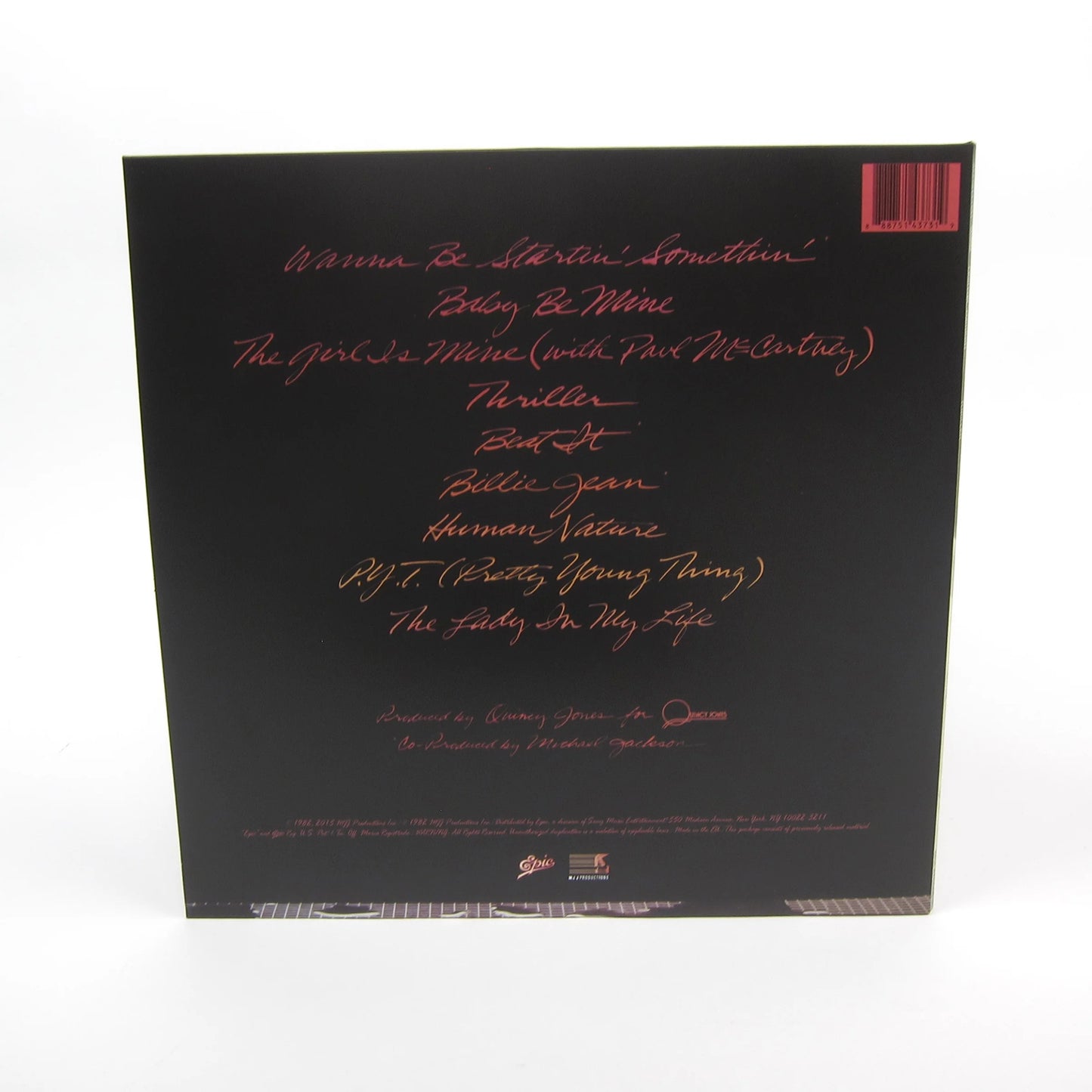 👑🕴️ Michael Jackson -Thriller Vinyl