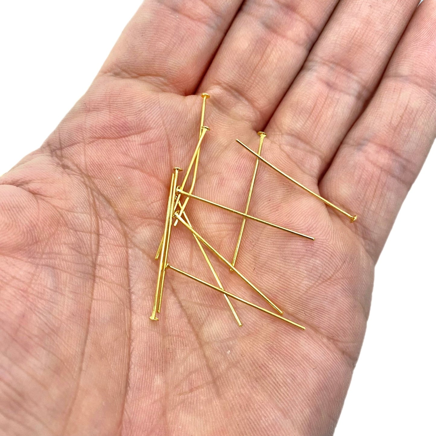 Alfiler de Base Plana 3cms en Goldfilled - OparinaAlfiler de Base Plana 3cms en GoldfilledOparinaOparinaDocena