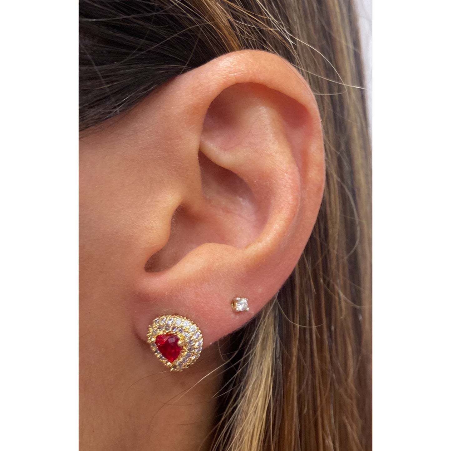 Arete NURO Rojo - OparinaArete NURO RojoAretesOparinaOparina