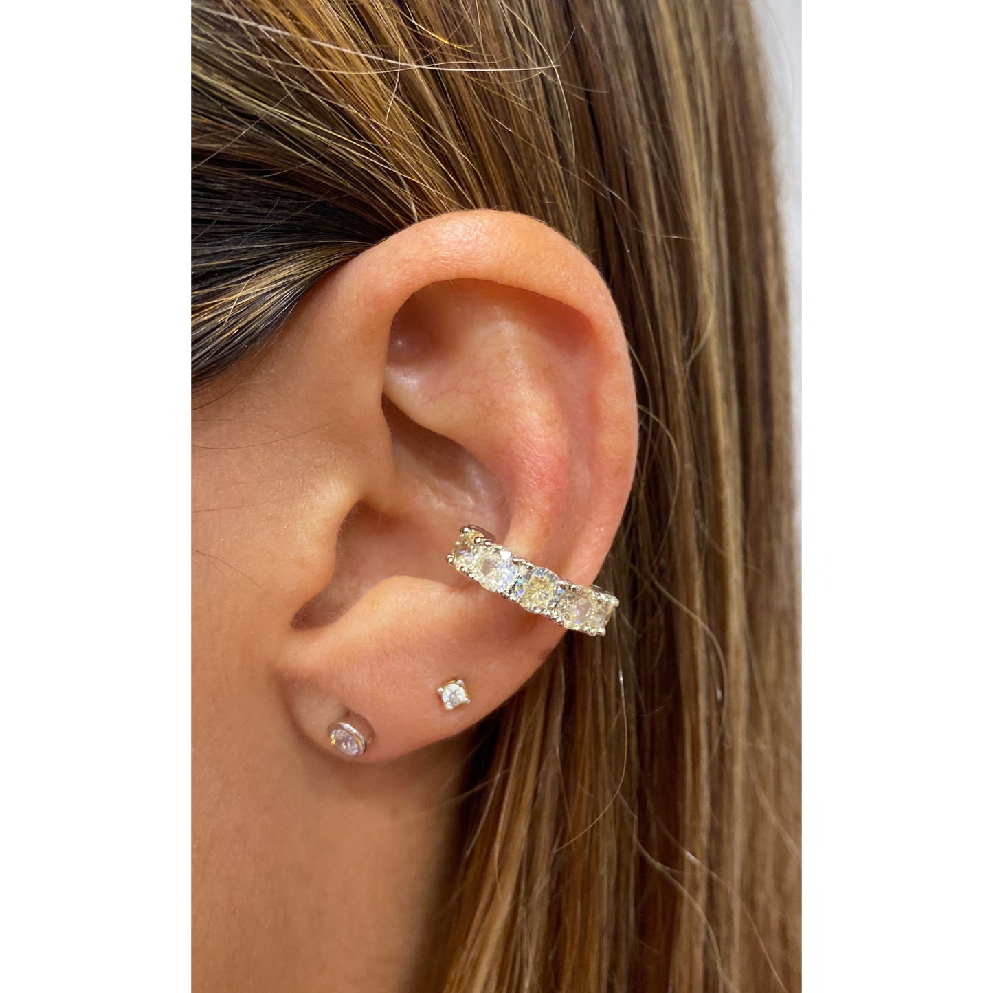 Earcuff UNAY Champagne / Plateado