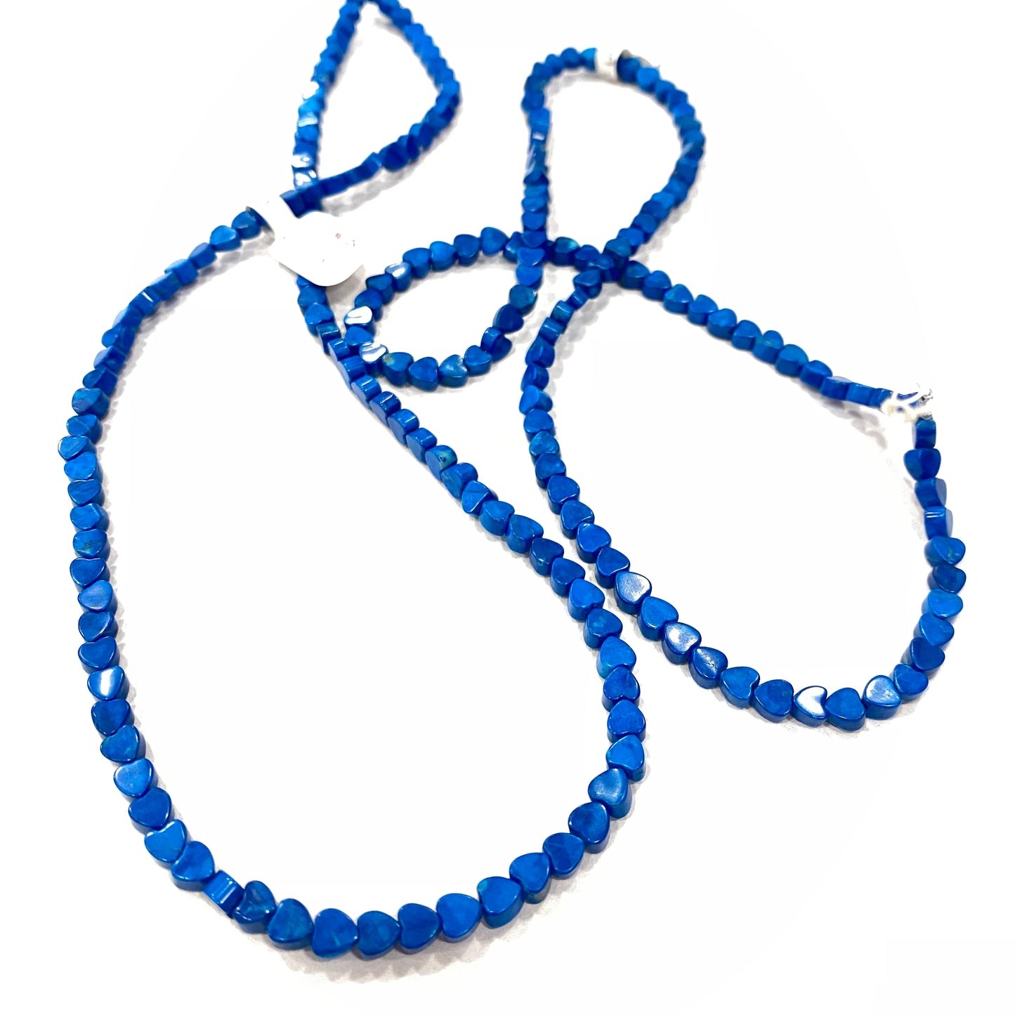 Corazón en Turquesa 4mm