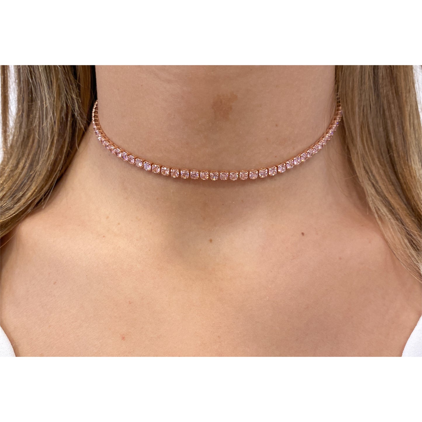 Choker BRAK Rosado-Oro Rosa