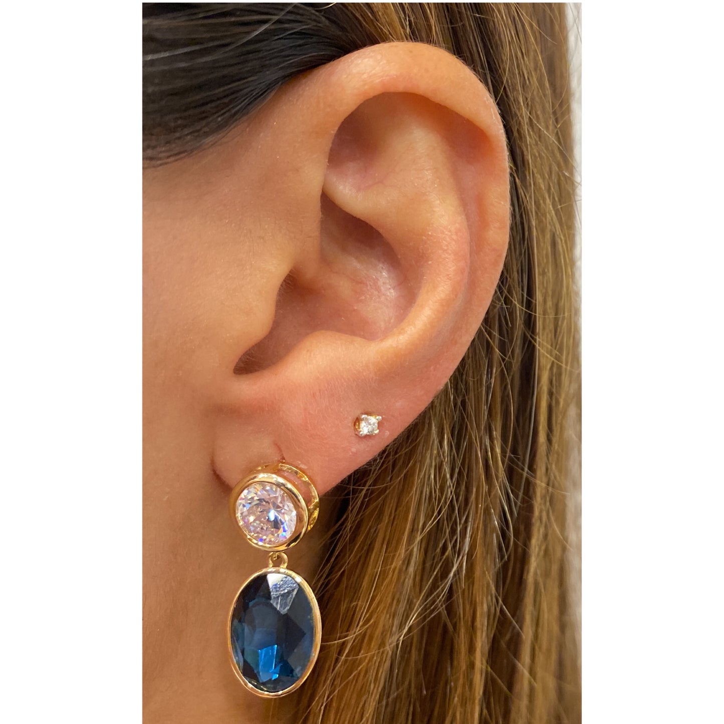 Aretes JALOK Azul