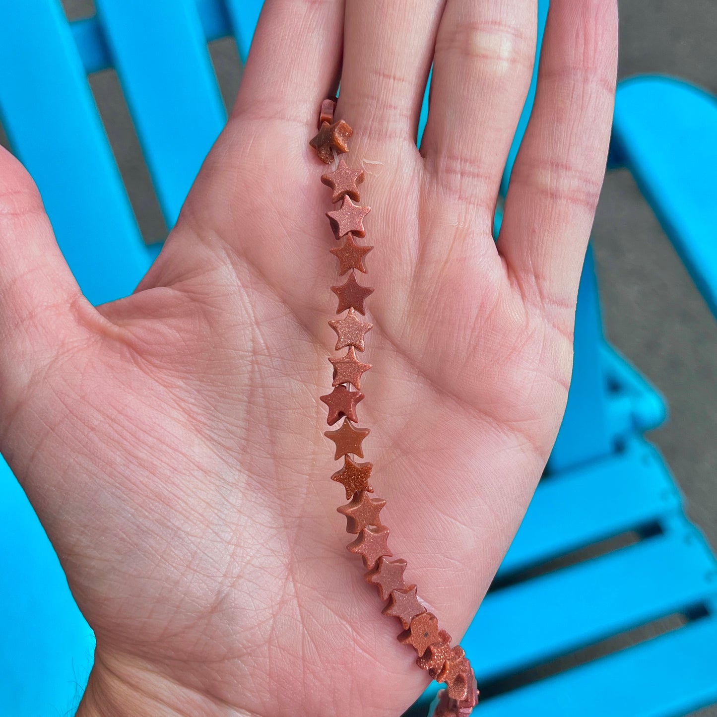 Estrellas en Lluvia de Oro 7mm