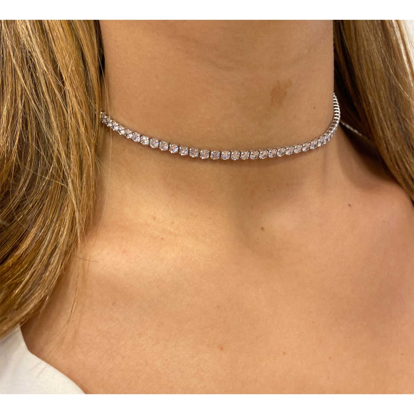 Choker BRAK Plateado