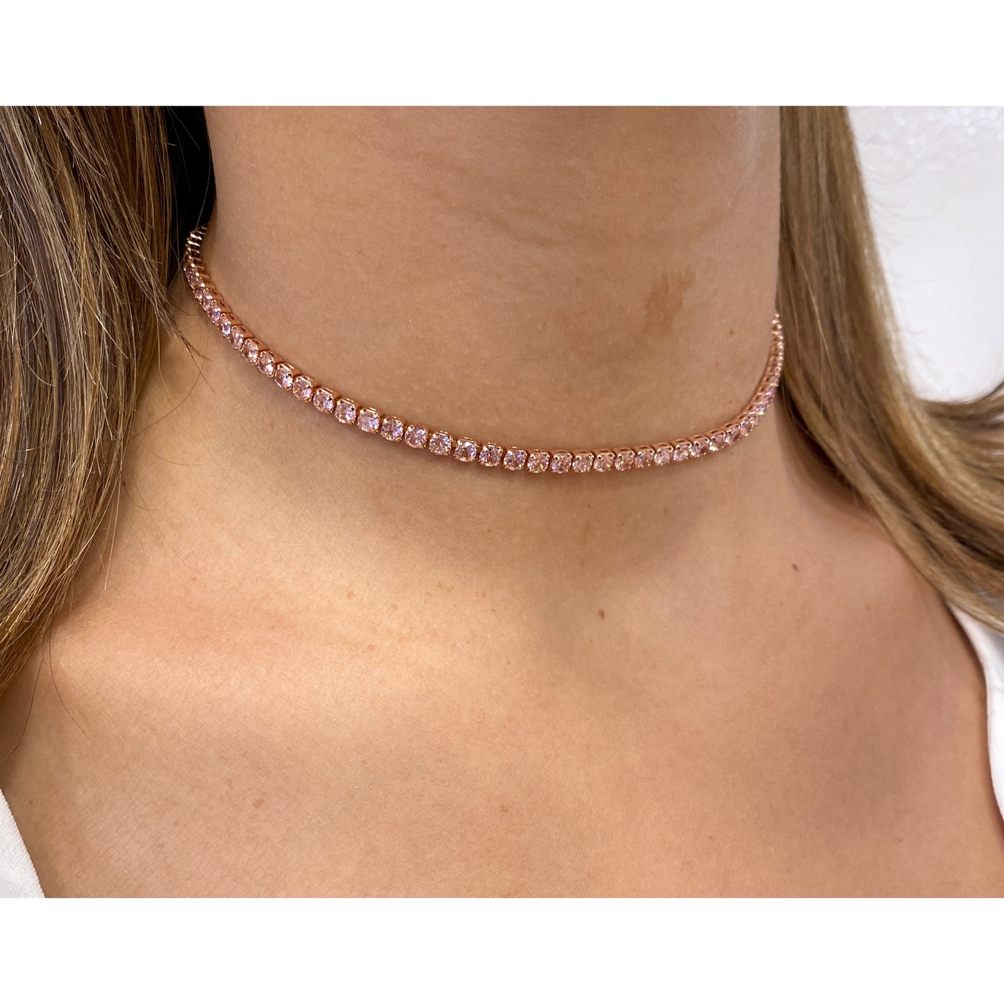 Choker BRAK Rosado-Oro Rosa