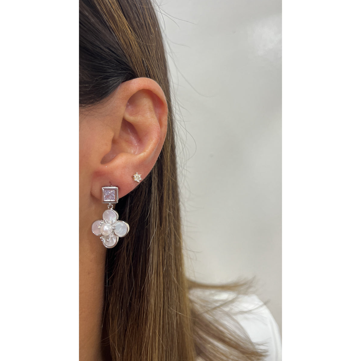 Aretes TERY Plateados