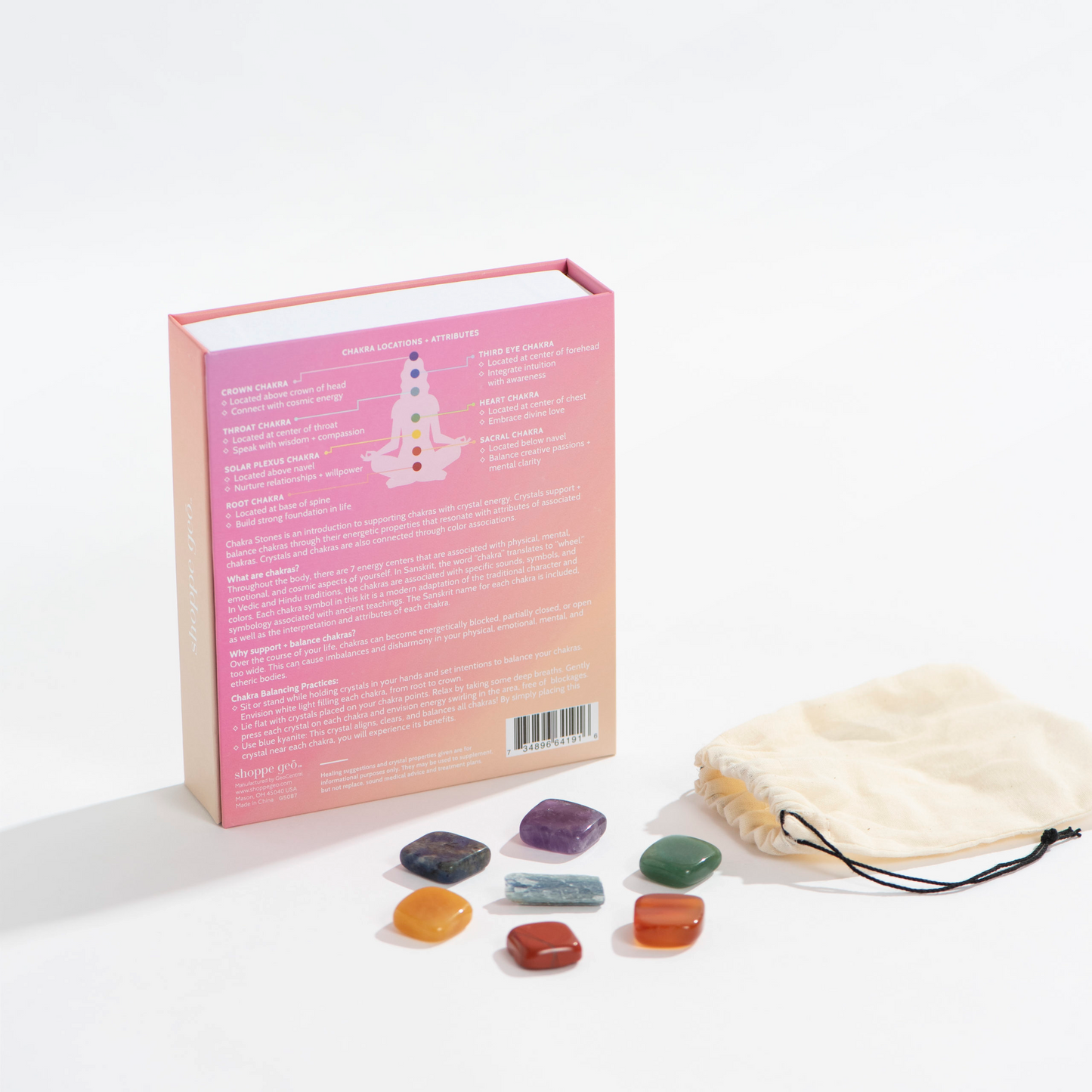 💛🧡🤍💙 Chakra Stones - Piedras Para Chakras 🤎💚❤️💜