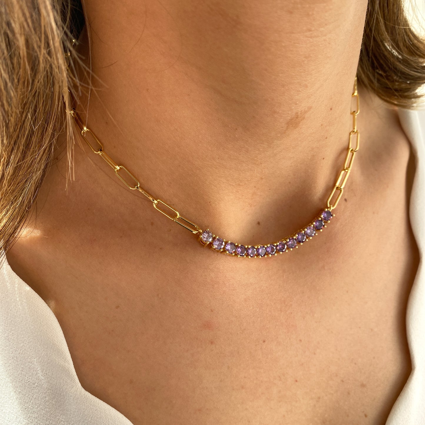 Collar MARKIO Lila