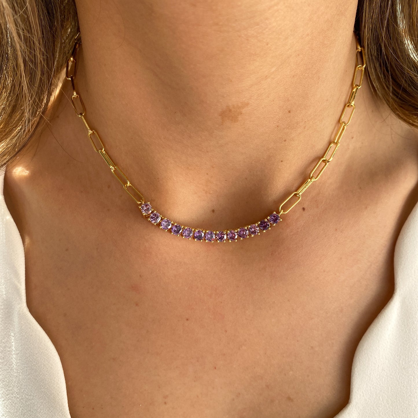 Collar MARKIO Lila
