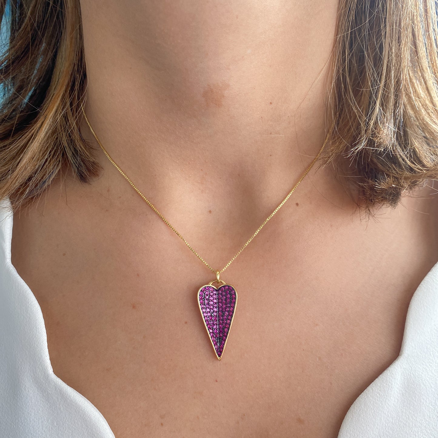 Collar COIGA Fucsia