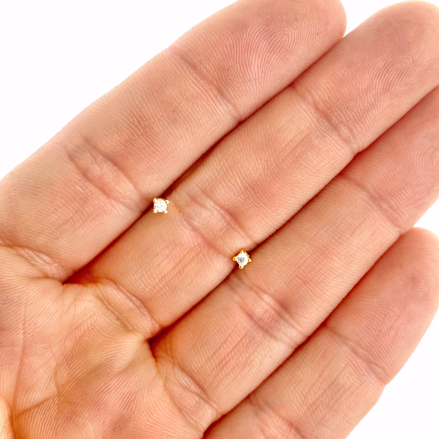 Aretes SONU Dorado 2mm