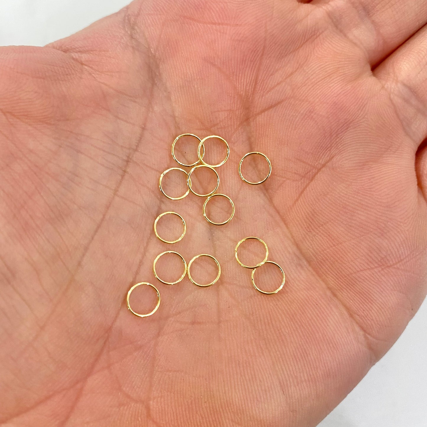 Argolla Abierta 6mm Goldfilled Angosta