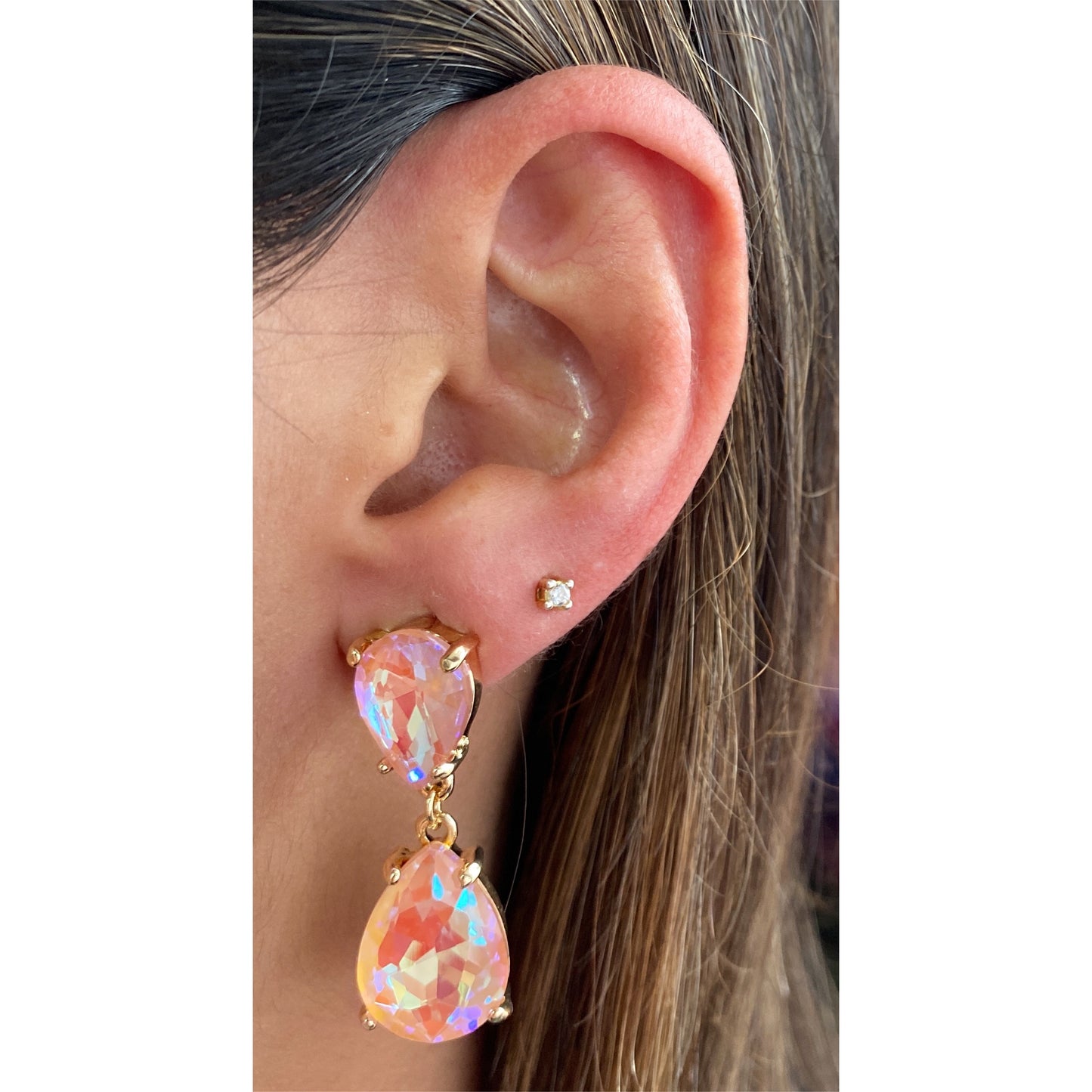 Aretes SOGO Palo de Rosa Boreal