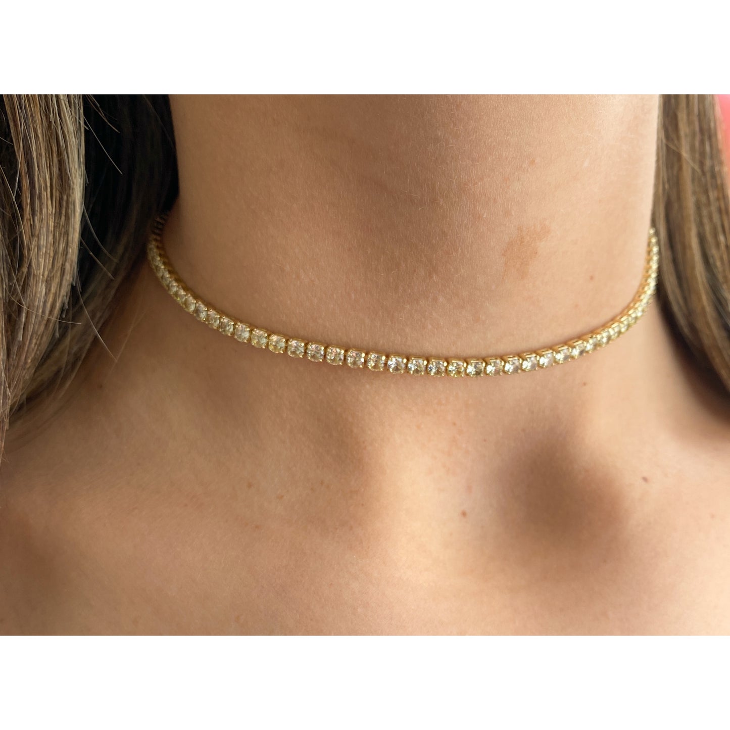 Choker BRAK Amarillo-Dorado